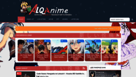 What Alqanime.com website looked like in 2020 (4 years ago)