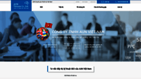 What Aun-vietnam.com.vn website looked like in 2020 (4 years ago)