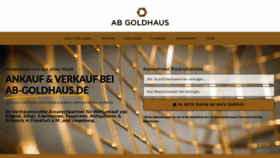 What Abgoldhaus.de website looked like in 2020 (4 years ago)