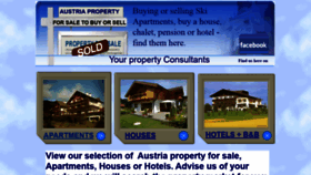 What Austrian-property.com website looked like in 2020 (4 years ago)