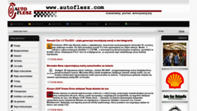 What Autoflesz.com website looked like in 2020 (4 years ago)