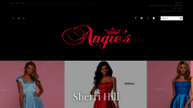 What Angiesfashion.net website looked like in 2020 (4 years ago)