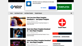 What Aveeplayertemplate.com website looked like in 2020 (4 years ago)