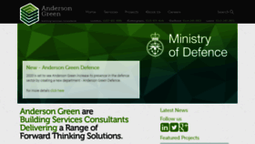 What Andersongreen.co.uk website looked like in 2020 (4 years ago)