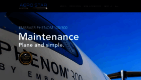 What Aerostaraviation.aero website looked like in 2020 (4 years ago)