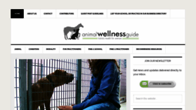 What Animalmassageguide.com website looked like in 2020 (4 years ago)