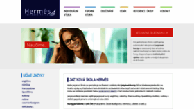 What Agentura-hermes.cz website looked like in 2020 (4 years ago)