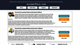 What Accountpayee.com website looked like in 2020 (4 years ago)