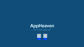 What Appheaven.vip website looked like in 2020 (4 years ago)