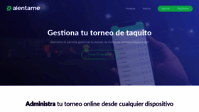 What Alenta.me website looked like in 2020 (6 years ago)