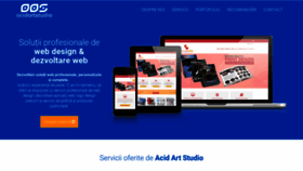What Acidartstudio.com website looked like in 2020 (4 years ago)