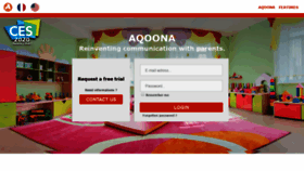 What Aqoona.com website looked like in 2020 (4 years ago)