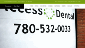 What Accessdental.ca website looked like in 2020 (4 years ago)