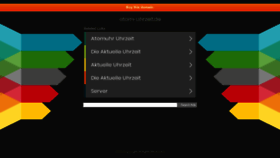 What Atom-uhrzeit.de website looked like in 2020 (4 years ago)