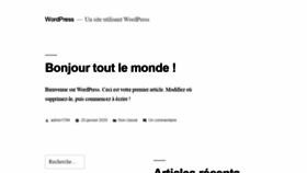 What Akoitique.fr website looked like in 2020 (4 years ago)