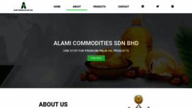 What Alamigroup.com website looked like in 2020 (4 years ago)