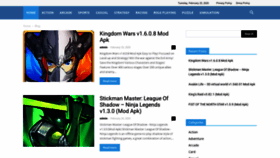 What Apkdlmod.com website looked like in 2020 (4 years ago)