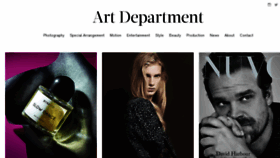 What Art-dept.com website looked like in 2020 (4 years ago)