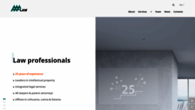 What Aaalaw.eu website looked like in 2020 (4 years ago)