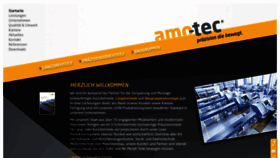 What Amo-tec.com website looked like in 2020 (4 years ago)