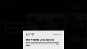 What Agitomedical.com website looked like in 2020 (4 years ago)