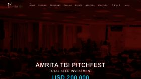 What Amritatbi.com website looked like in 2020 (4 years ago)