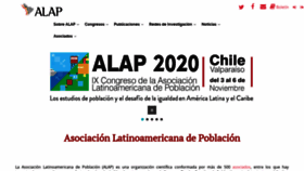 What Alapop.org website looked like in 2020 (4 years ago)