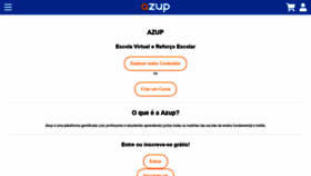 What Azup.com.br website looked like in 2020 (4 years ago)