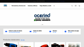 What Acerind.com website looked like in 2020 (4 years ago)
