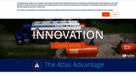 What Atlasoil.com website looked like in 2020 (4 years ago)