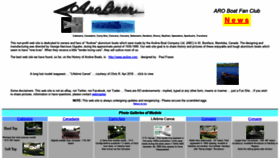 What Arolinerfanclub.com website looked like in 2020 (4 years ago)