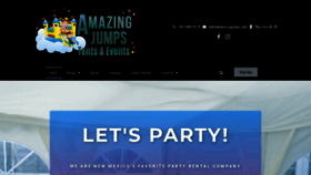 What Amazingjumps.com website looked like in 2020 (5 years ago)