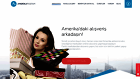What Amerikapostam.com website looked like in 2020 (4 years ago)