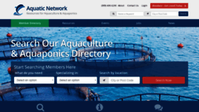What Aquanet.com website looked like in 2020 (4 years ago)