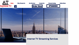 What Anytimetv.us website looked like in 2020 (6 years ago)