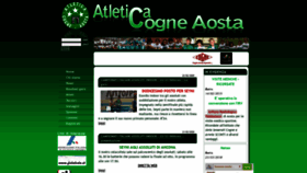 What Atleticacogne.it website looked like in 2020 (4 years ago)