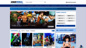 What Animeworld.it website looked like in 2020 (4 years ago)
