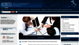 What Aranagenzia.it website looked like in 2020 (5 years ago)