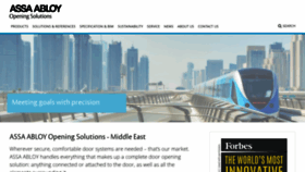 What Assaabloyopeningsolutions.ae website looked like in 2020 (4 years ago)