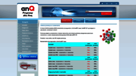 What Anq.pl website looked like in 2020 (4 years ago)