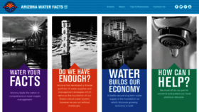 What Arizonawaterfacts.com website looked like in 2020 (4 years ago)