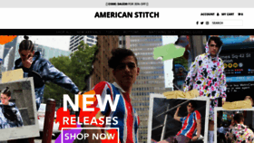 What Americanstitch.com website looked like in 2020 (4 years ago)