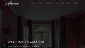 What Amaroo.de website looked like in 2020 (4 years ago)