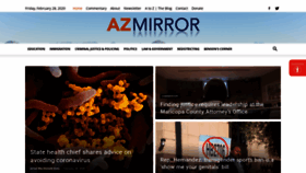 What Azmirror.com website looked like in 2020 (4 years ago)