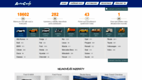What Autocaris.cz website looked like in 2020 (4 years ago)