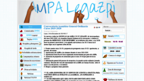 What Ampalegazpi.com website looked like in 2020 (4 years ago)