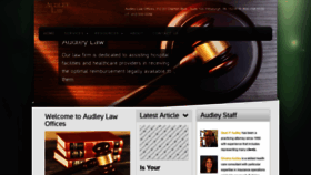 What Audleylawoffices.com website looked like in 2020 (4 years ago)