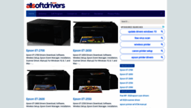 What Allsoftdrivers.com website looked like in 2020 (4 years ago)