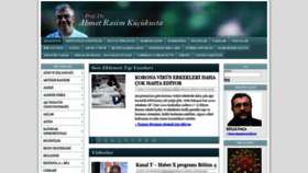 What Ahmetrasimkucukusta.com website looked like in 2020 (4 years ago)