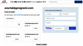 What Aractakipprogrami.com website looked like in 2020 (4 years ago)